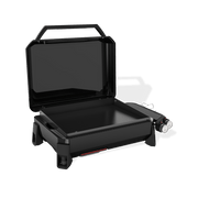 Weber Weber Slate 17" Table Top Rust-Resistant Griddle Propane / Black 1500531 Portable Gas Griddle 077924999550