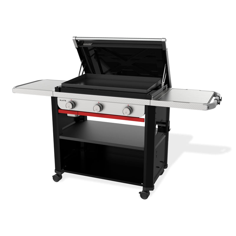 Weber Weber Slate 30" Rust-Resistant Griddle - 1500014 Propane / Black 1500014 Freestanding Gas Griddle 077924989261