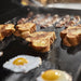 Weber Weber Slate 30" Rust-Resistant Griddle with Extendable Side Table Freestanding Gas Griddle