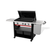 Weber Weber Slate 30" Rust-Resistant Griddle with Extendable Side Table Freestanding Gas Griddle