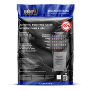 Weber Weber SmokeFire Premium Grillmaster Hardwood Pellets 20lbs 190201 Accessory Smoker Wood Chip & Chunk 077924129773