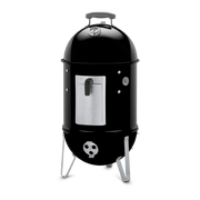 Weber Weber Smokey Mountain Cooker 14" Smoker Charcoal / Black 711001 Freestanding Charcoal Smoker 077924021206