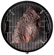 Weber Weber Smokey Mountain Cooker 18" Smoker Black / Charcoal 721001 Freestanding Charcoal Smoker 077924081576