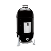 Weber Weber Smokey Mountain Cooker 18" Smoker Black / Charcoal 721001 Freestanding Charcoal Smoker 077924081576