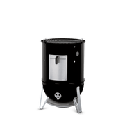 Weber Weber Smokey Mountain Cooker 18" Smoker Black / Charcoal 721001 Freestanding Charcoal Smoker 077924081576