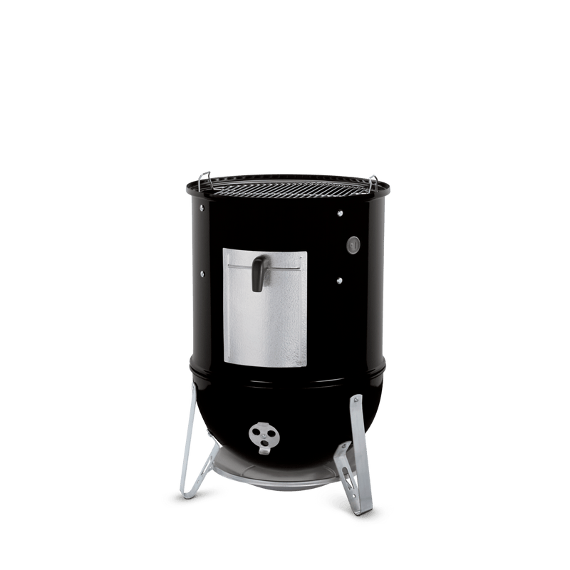 Weber Weber Smokey Mountain Cooker 18" Smoker Black / Charcoal 721001 Freestanding Charcoal Smoker 077924081576