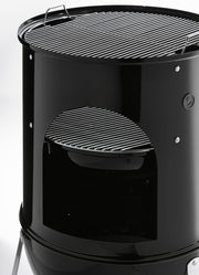 Weber Weber Smokey Mountain Cooker 22" Smoker Black / Charcoal 731001 Freestanding Charcoal Smoker 077924081484