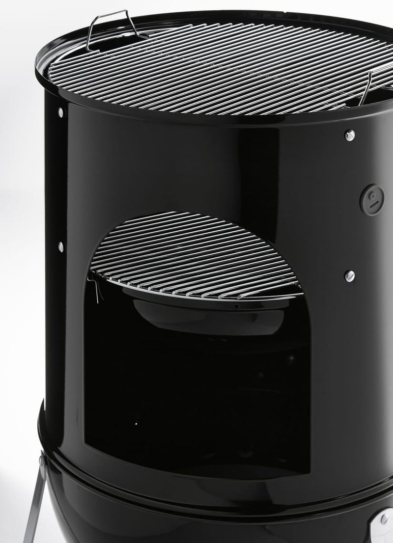 Weber Weber Smokey Mountain Cooker 22" Smoker Black / Charcoal 731001 Freestanding Charcoal Smoker 077924081484