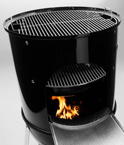 Weber Weber Smokey Mountain Cooker 22" Smoker Black / Charcoal 731001 Freestanding Charcoal Smoker 077924081484