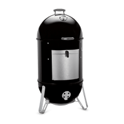 Weber Weber Smokey Mountain Cooker 22" Smoker Black / Charcoal 731001 Freestanding Charcoal Smoker 077924081484