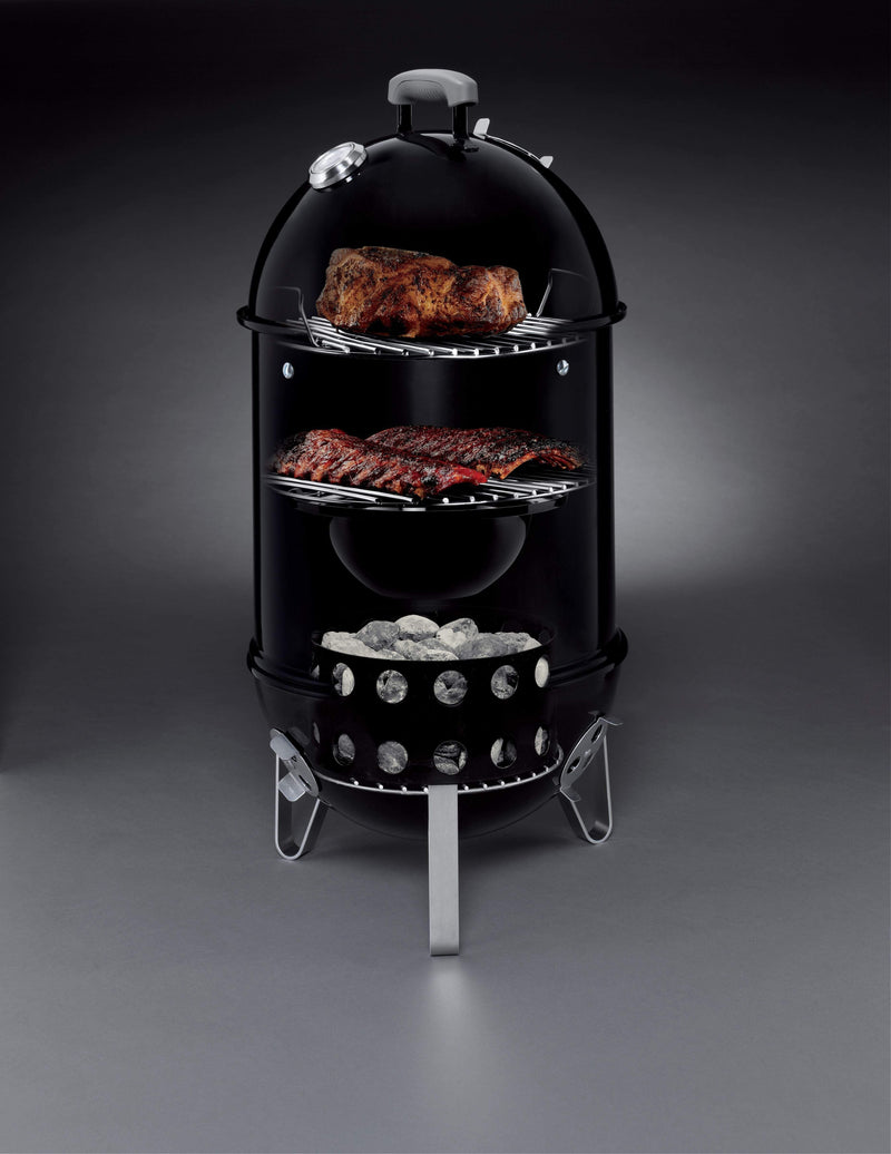 Weber Weber Smokey Mountain Cooker Smoker 14" 18" 22" Freestanding Charcoal Smoker