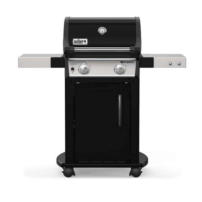 Weber Weber Spirit E-215 2-Burner BBQ in Black with Cast-Iron Cooking Grates Propane / Black 46112001 Freestanding Gas Grill 077924146329