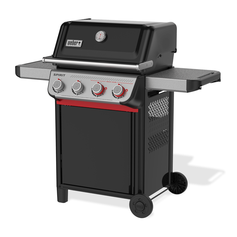 Weber Weber Spirit E-425 4-Burner Gas Grill in Black with Sear Zone Freestanding Gas Grill