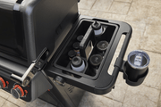 Weber Weber Spirit EP-425 4-Burner Gas Grill Stealth Edition with Sear Zone Freestanding Gas Grill