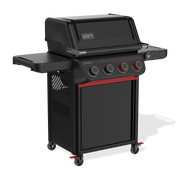 Weber Weber Spirit EP-425 4-Burner Gas Grill Stealth Edition with Sear Zone Freestanding Gas Grill
