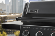 Weber Weber Spirit EP-425 4-Burner Gas Grill Stealth Edition with Sear Zone Freestanding Gas Grill