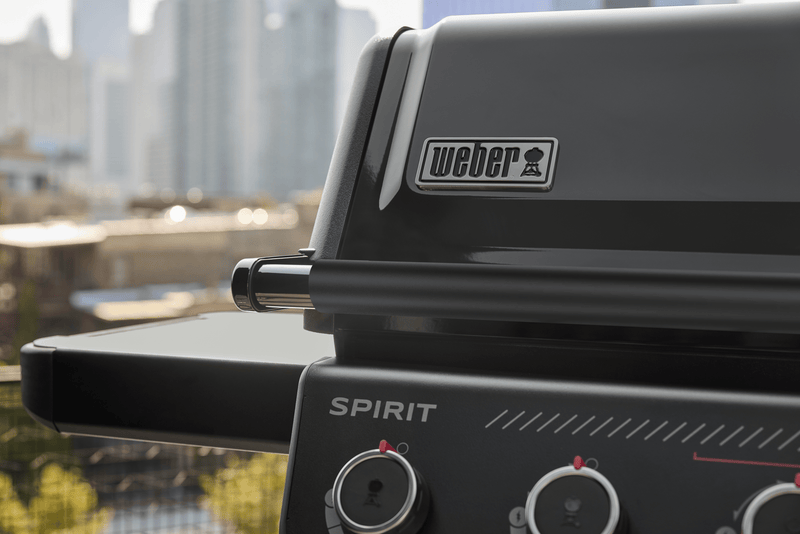 Weber Weber Spirit EP-425 4-Burner Gas Grill Stealth Edition with Sear Zone Freestanding Gas Grill