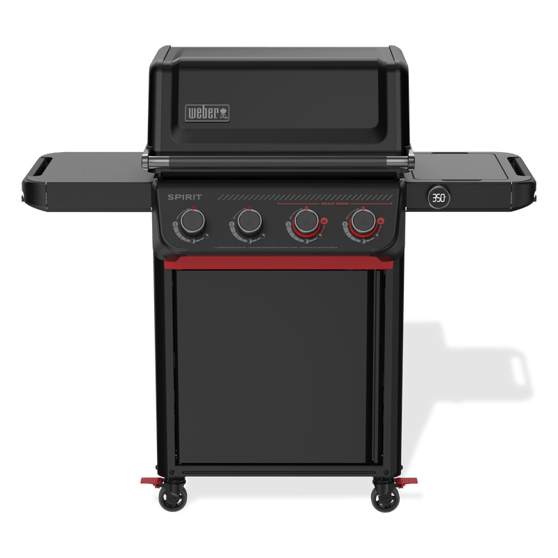 Weber Weber Spirit EP-425 4-Burner Gas Grill Stealth Edition with Sear Zone Freestanding Gas Grill
