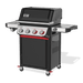 Weber Weber Spirit EP-435 4-Burner Gas Grill with Sear Zone & Side Burner Freestanding Gas Grill