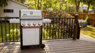 Weber Weber Spirit S-425 4-Burner Gas Grill in Stainless Steel with Sear Zone Freestanding Gas Grill