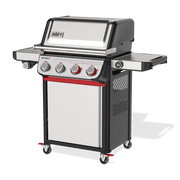 Weber Weber Spirit SP-435 4-Burner Gas Grill with Sear Zone & Side Burner Freestanding Gas Grill