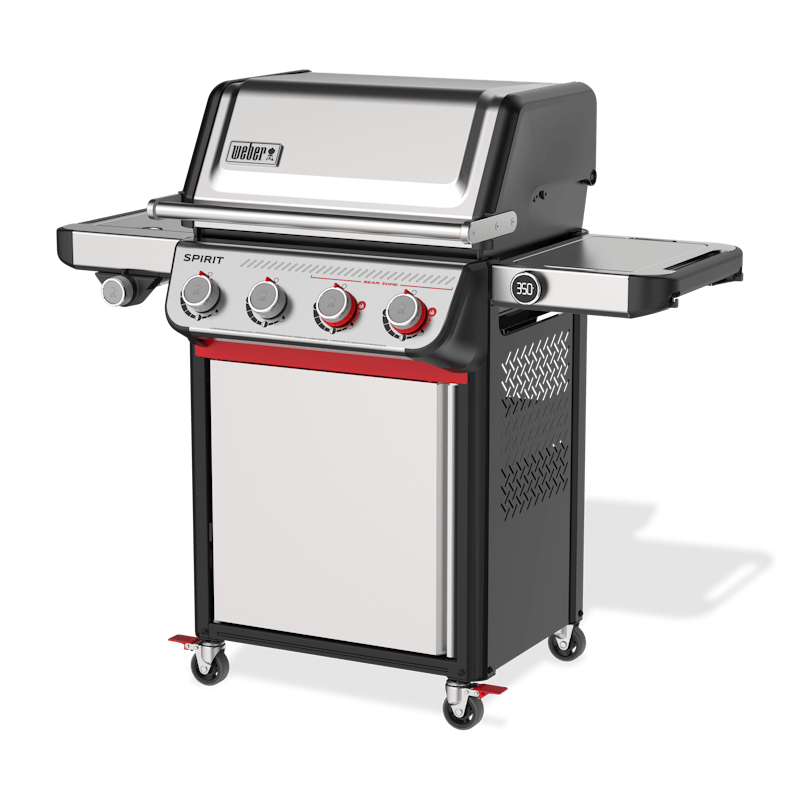Weber Weber Spirit SP-435 4-Burner Gas Grill with Sear Zone & Side Burner Freestanding Gas Grill