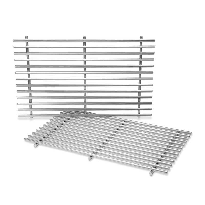 Weber Weber Stainless Steel Cooking Grate Set For Summit 400 with Smoker Box 67550 Part Cooking Grate, Grid & Grill 67550