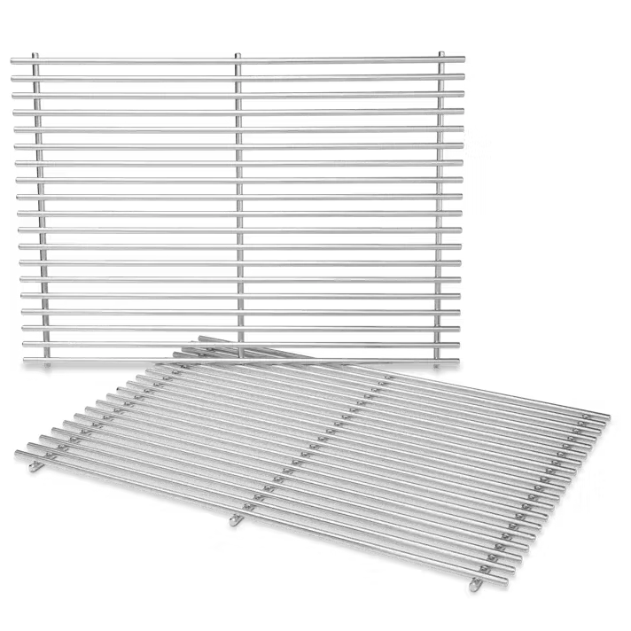 Weber Weber Stainless Steel Cooking Grates for Genesis II/LX 300 Series 66802 Part Cooking Grate, Grid & Grill 077924074349