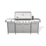 Weber Weber Summit GC38 Grill Center Propane / Stainless Steel 1500091 Freestanding Gas Grill 077924990977