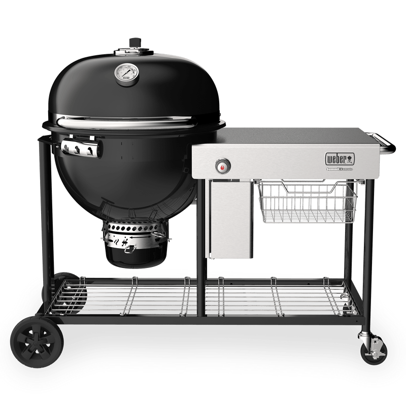 Weber Weber Summit Kamado E6 Charcoal Grill 18501101 Charcoal / Black 18501101 Freestanding Kamado Grill 077924159145