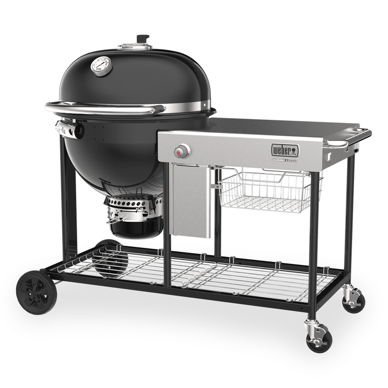 Weber Weber Summit Kamado E6 Charcoal Grill 18501101 Charcoal / Black 18501101 Freestanding Kamado Grill 077924159145