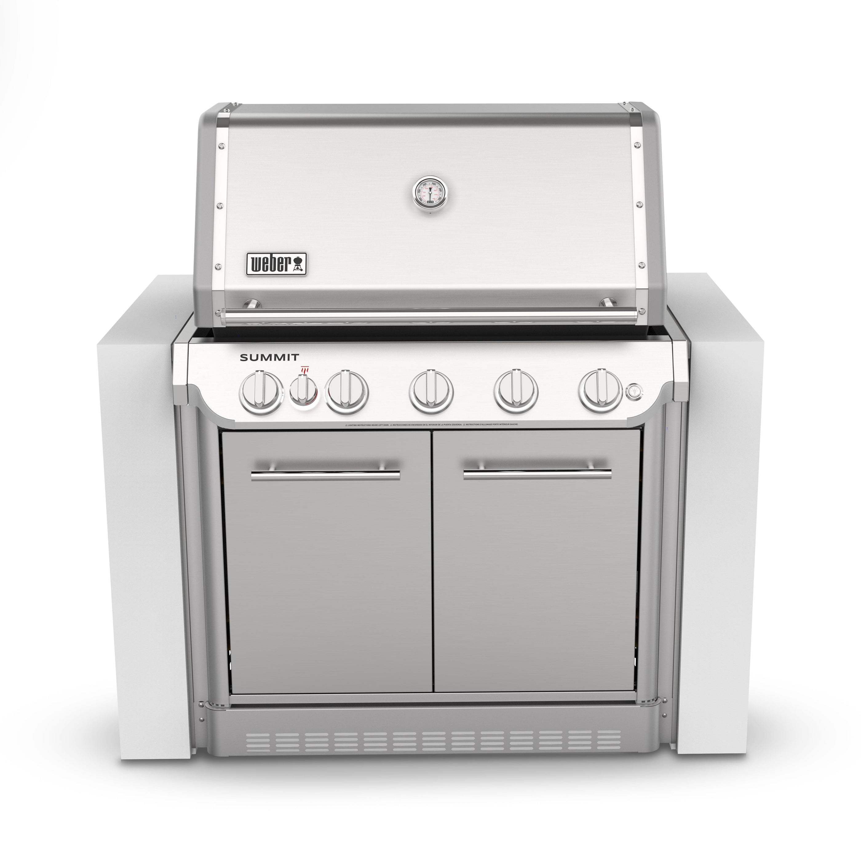 Weber Summit SB38 Built-In 5 Burner Gas Grill — BBQing.com