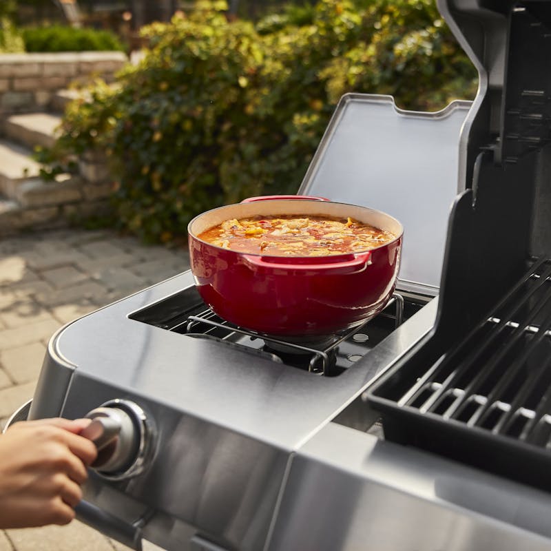 Weber Weber Summit Smart FS38X 5-Burner Gas Grill with Side Burner Freestanding Gas Grill