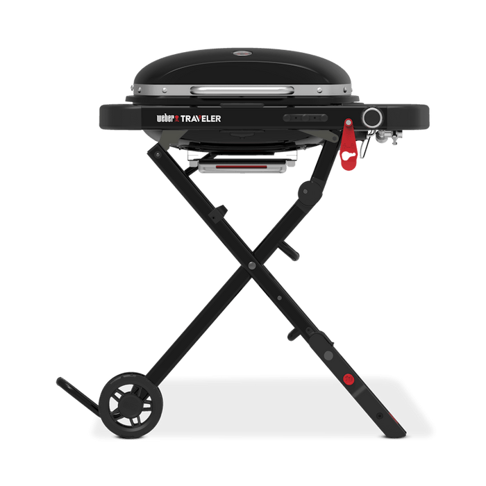 Weber Weber Traveler Compact Portable Gas Grill 1500460 1500460 Portable Gas Grill