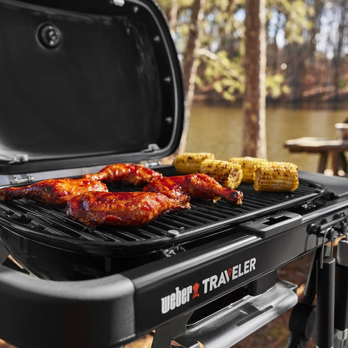 Weber Traveler Compact Portable Gas Grill for RV 1500460 —