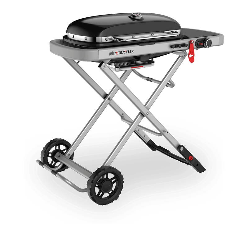 Weber Traveler Portable Propane BBQ — BBQing.com Weber Traveler Portable Propane BBQ — BBQing.com
