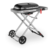 Weber Weber Traveler Portable Propane BBQ Black / Propane 9010001 Portable Gas Grill 077924158421