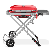 Weber Weber Traveler Portable Propane BBQ Red / Propane 9030001 Portable Gas Grill 077924194771