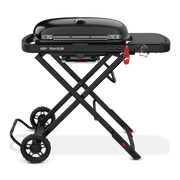 Weber Weber Traveler Portable Propane BBQ Stealth / Propane 9013001 Portable Gas Grill 077924193736