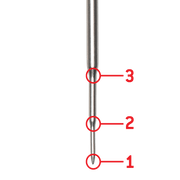 Weber Weber Wired Food Probe for Searwood/Summit (Triple Sensor) 3400321 Temperature Probe 077924002861