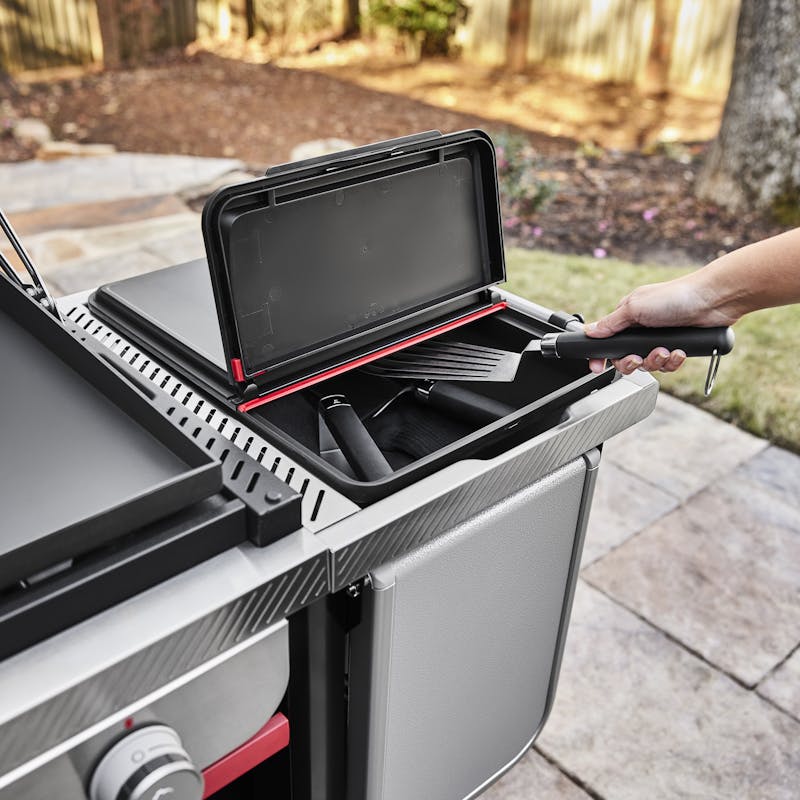 Weber Weber Works Outdoor Storage Bin 3400107 3400107 Accessory Cart & Table