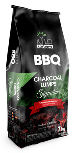XYLO Carbone Charcoal Lumps Signature Canadian Maple 15 lb Bag