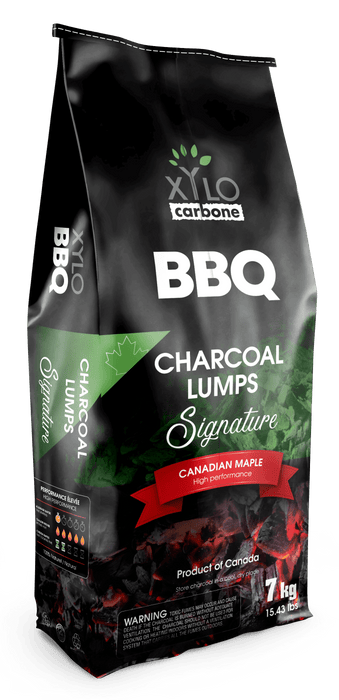 XYLO XYLO Carbone Charcoal Lumps Signature Canadian Maple 15 lb Bag XYLO7 Accessory Charcoal