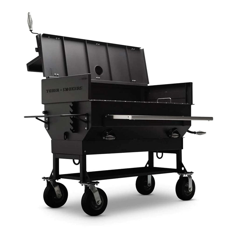 Yoder Smokers Yoder 24x48 Flat-top A45563 Charcoal / Black A45563 Freestanding Charcoal Grill