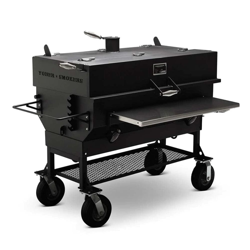 Yoder Smokers Yoder 24x48 Flat-top A45563 Charcoal / Black A45563 Freestanding Charcoal Grill