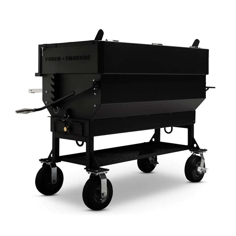 Yoder Smokers Yoder 24x48 Flat-top A45563 Charcoal / Black A45563 Freestanding Charcoal Grill