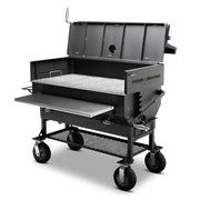 Yoder Smokers Yoder 24x48 Flat-top A45563 Charcoal / Black A45563 Freestanding Charcoal Grill