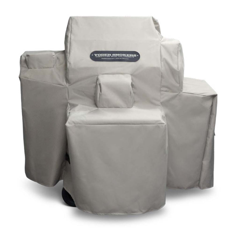 Yoder Smokers Yoder Skeleton Cart All Weather Fitted Cover for Cimarrons Pellet Grill 92585 92585 Accessory Cover Charcoal & Smoker