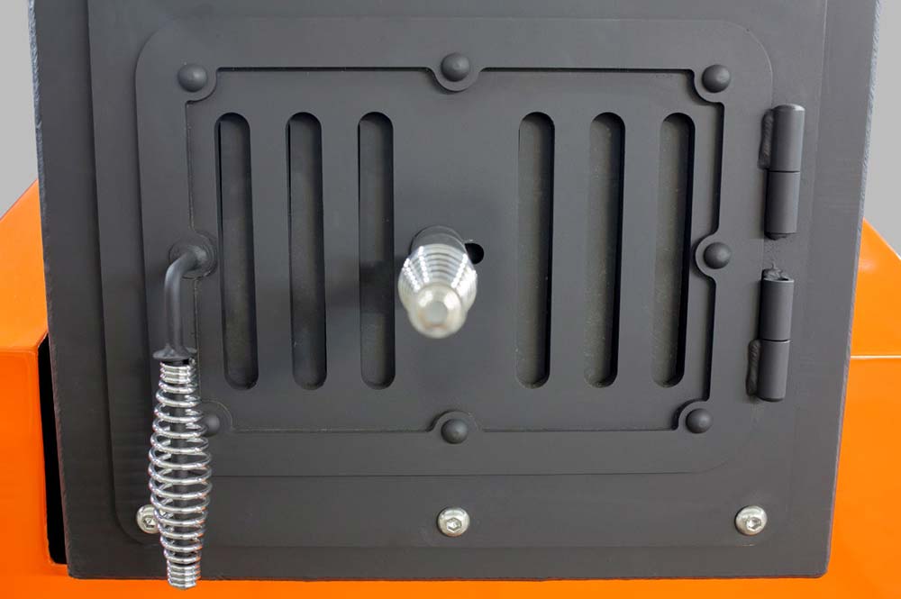 Yoder Smokers Yoder Smokers 26" Cimarron Offset Smoker on Competition Cart 9212C44-100 Pellet / Orange 9212C44-100 Freestanding Pellet Grill