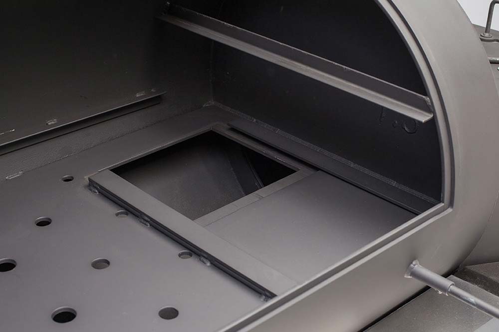 Yoder Smokers Yoder Smokers 26" Cimarron Offset Smoker on Competition Cart 9212C44-100 Pellet / Orange 9212C44-100 Freestanding Pellet Grill